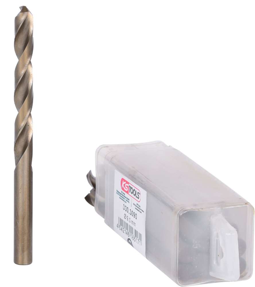 Produktbild KS Tools Spiralbohrer HSS-G Co5 9,0 mm