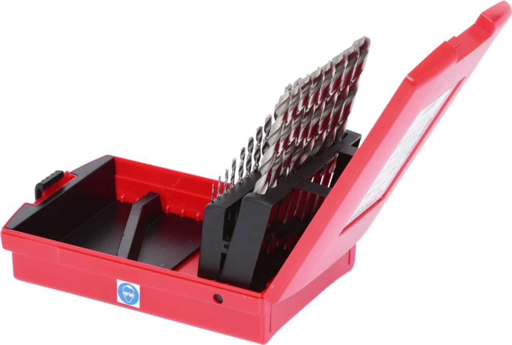 Produktbild KS Tools Spiralbohrersatz HSS-G in Kunsstoffkassette 19 Teile bild 2