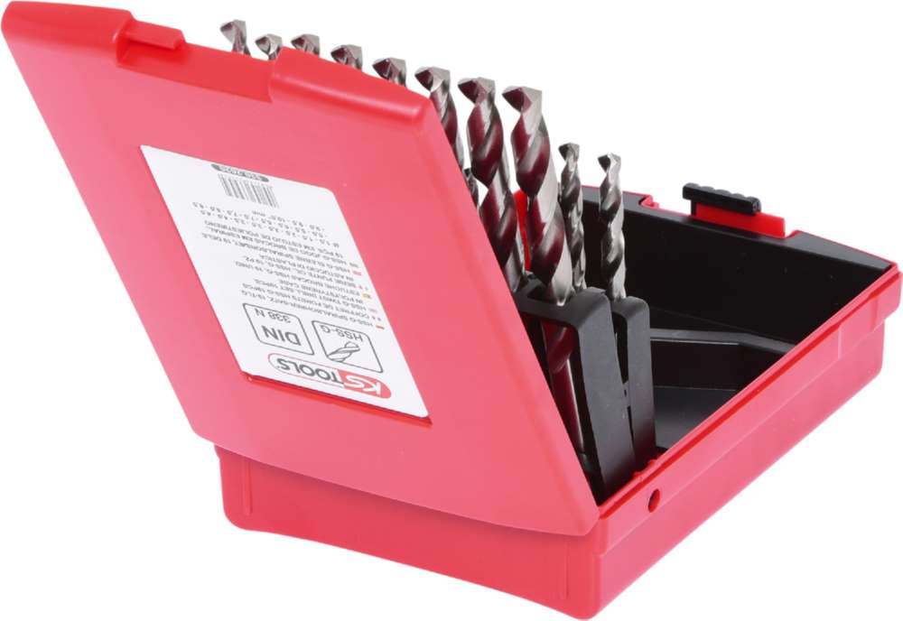 Produktbild KS Tools Spiralbohrersatz HSS-G in Kunsstoffkassette 19 Teile bild 3