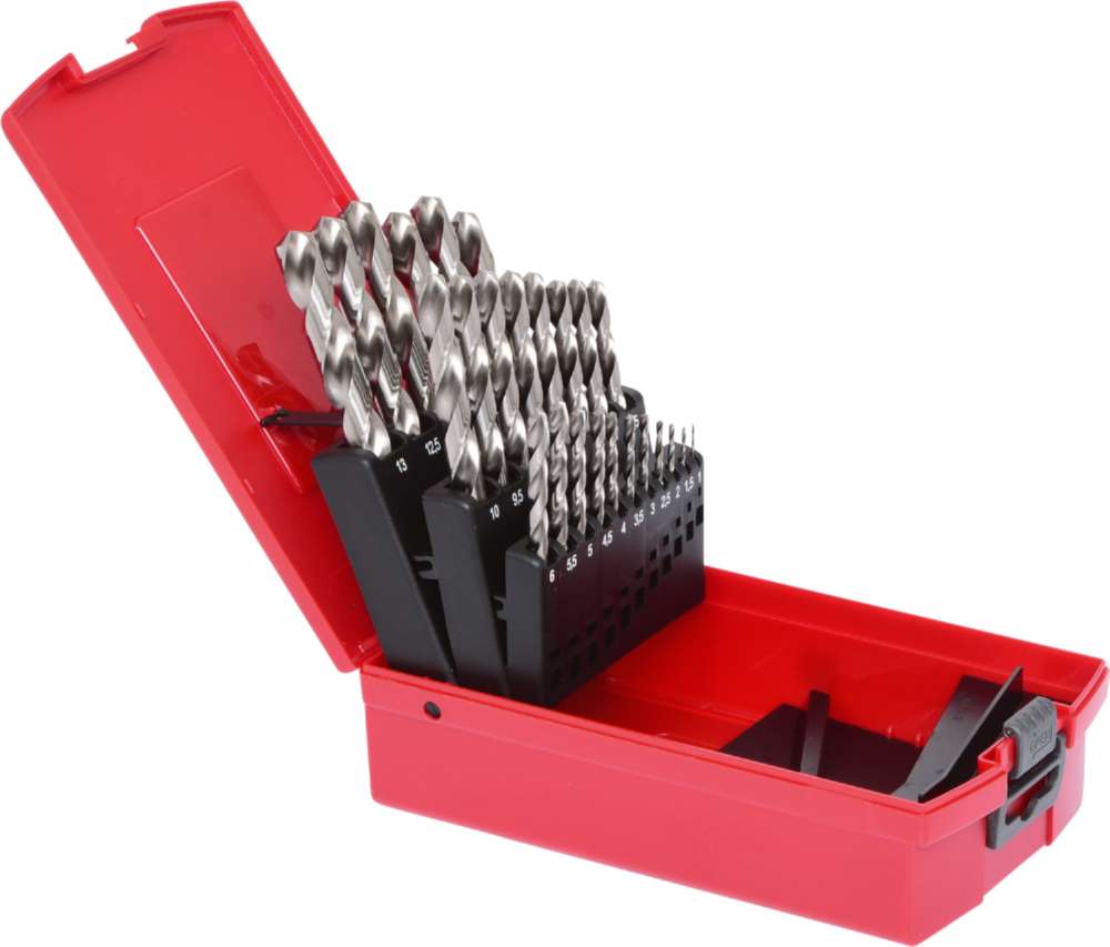 Produktbild KS Tools Spiralbohrersatz HSS-G in Kunsstoffkassette 25 Teile bild 5
