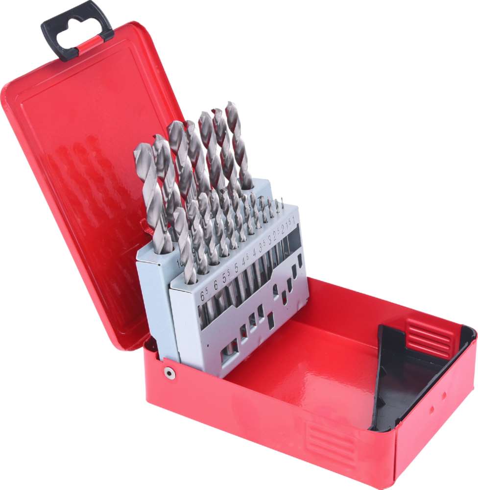 Produktbild KS Tools Spiralbohrersatz HSS-G in Stahlblechkassette 19 Teile bild 4