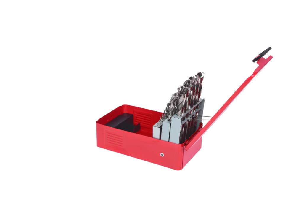 Produktbild KS Tools Spiralbohrersatz HSS-G in Stahlblechkassette 25 Teile bild 2