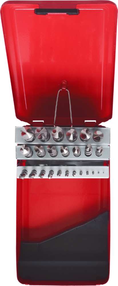 Produktbild KS Tools Spiralbohrersatz HSS-G in Stahlblechkassette 25 Teile bild 5