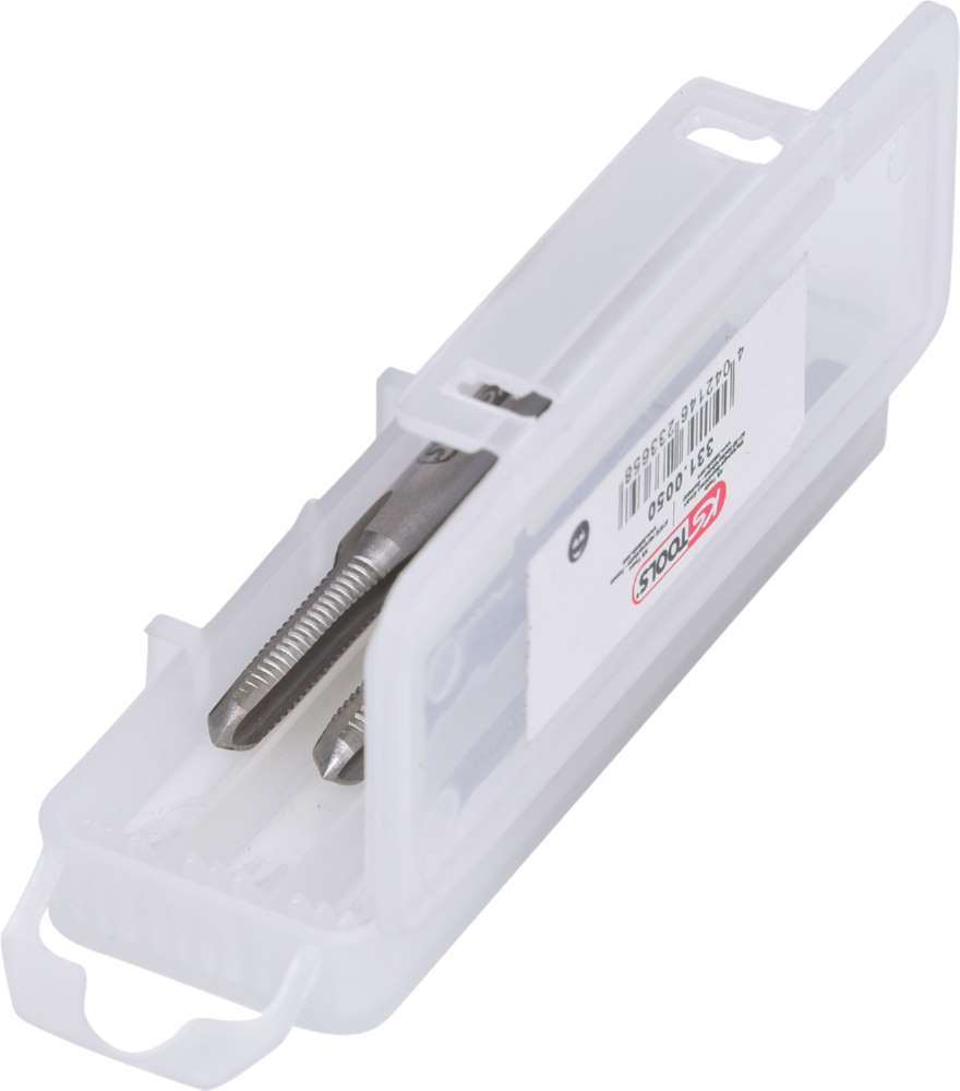 Produktbild KS Tools HSS Handgewindebohrersatz M5x0,8 3 Teile bild 3