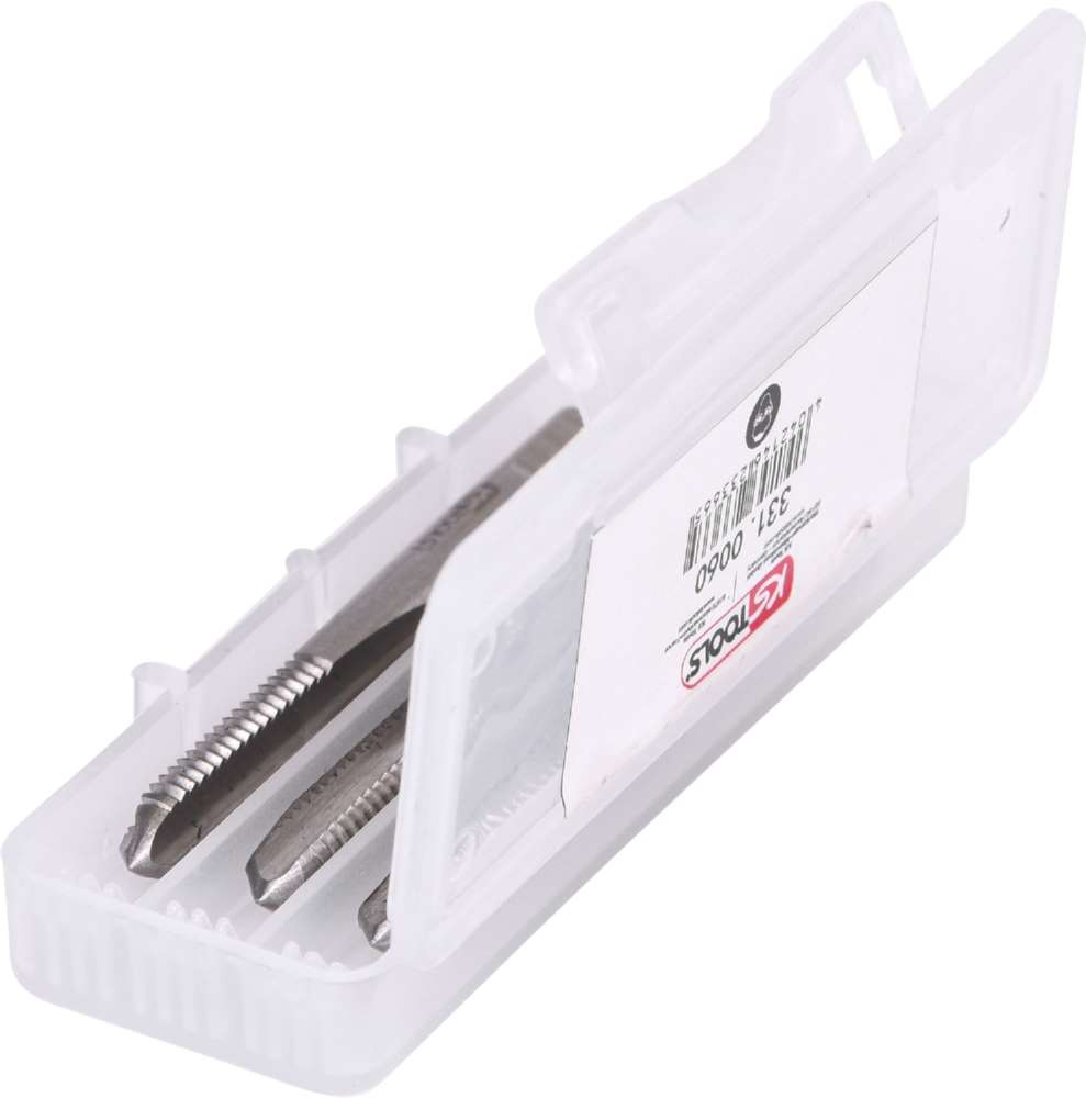 Produktbild KS Tools HSS Handgewindebohrersatz M6x1,0 3 Teile bild 3