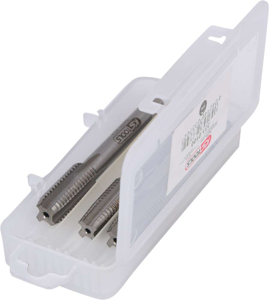 Produktbild KS Tools HSS Handgewindebohrersatz M10x1,5 3 Teile bild 3