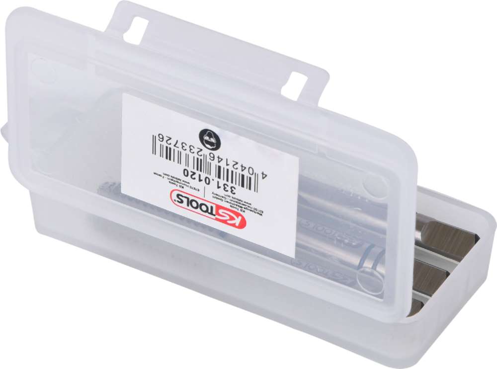 Produktbild KS Tools HSS Handgewindebohrersatz M12x1,75 3 Teile bild 4