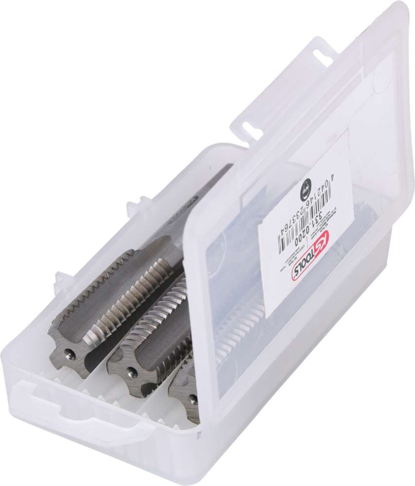 Produktbild KS Tools HSS Handgewindebohrersatz M20x2,5 3 Teile bild 3