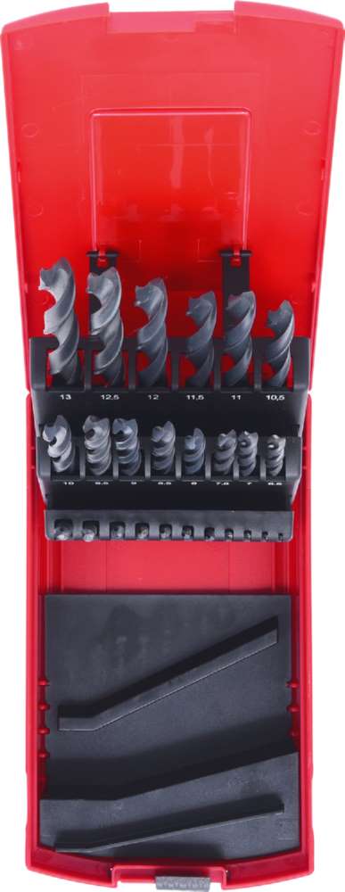 Produktbild KS Tools HSS R Spiralbohrer Satz Kunststoffkassette 25 teilig 1 bis 13mm bild 6
