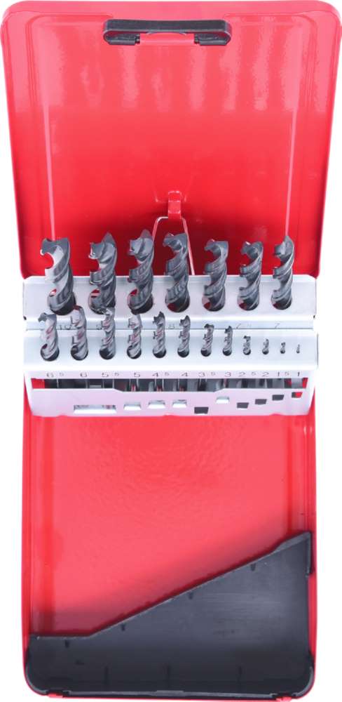 Produktbild KS Tools HSS R Spiralbohrer Satz Stahlblechkassette 19 teilig 1 bis 10mm bild 5