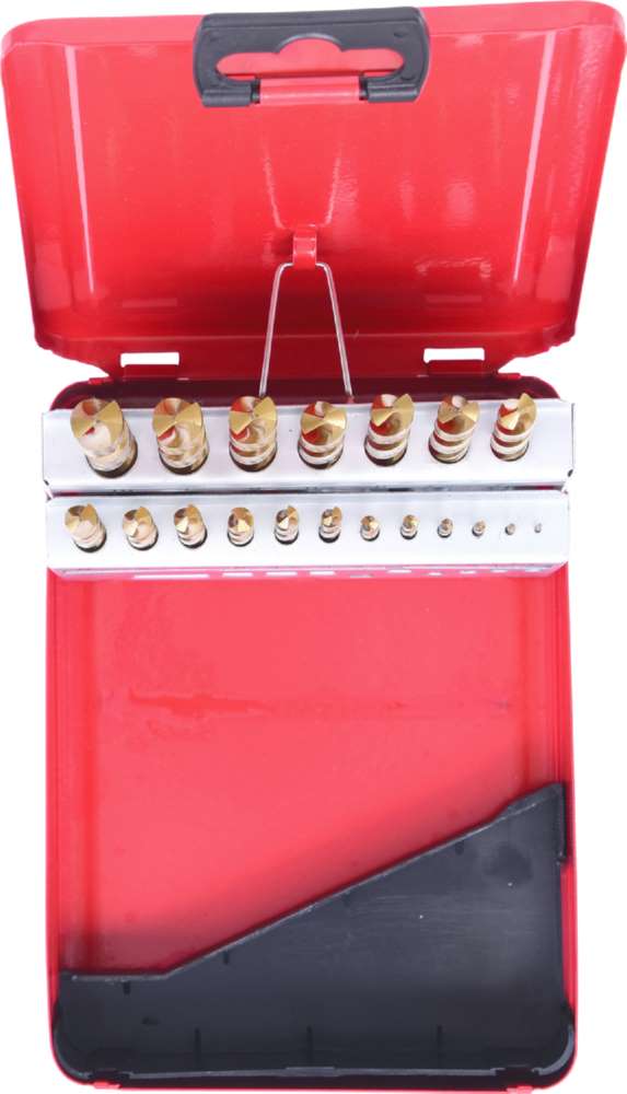 Produktbild KS Tools Spiralbohrersatz HSS TiN in Stahlblechkassette 19 Teile bild 5