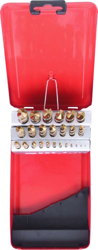 Produktbild KS Tools Spiralbohrersatz HSS TiN in Stahlblechkassette 25 Teile bild 5