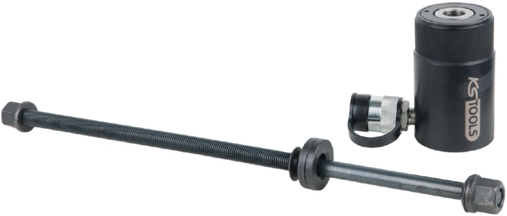 Produktbild KS Tools LKW Hydraulik Hohlkolbenzylinder Satz 12 t mit Spindel 2 teilig