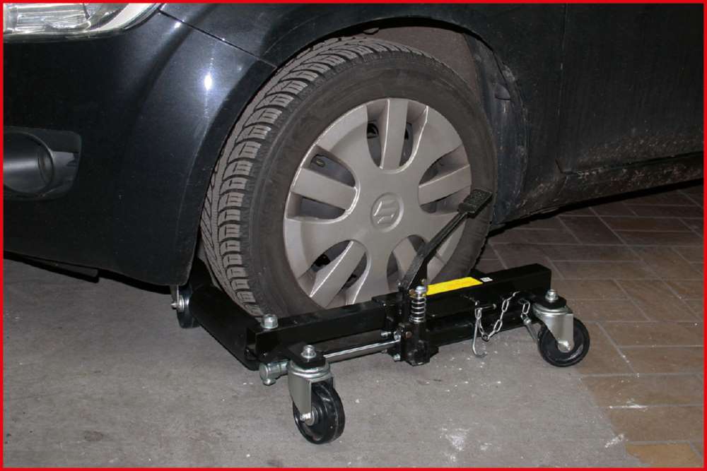 Produktbild KS Tools Hydraulische Rangierhilfe Auflagerollen aus Alu bild 2