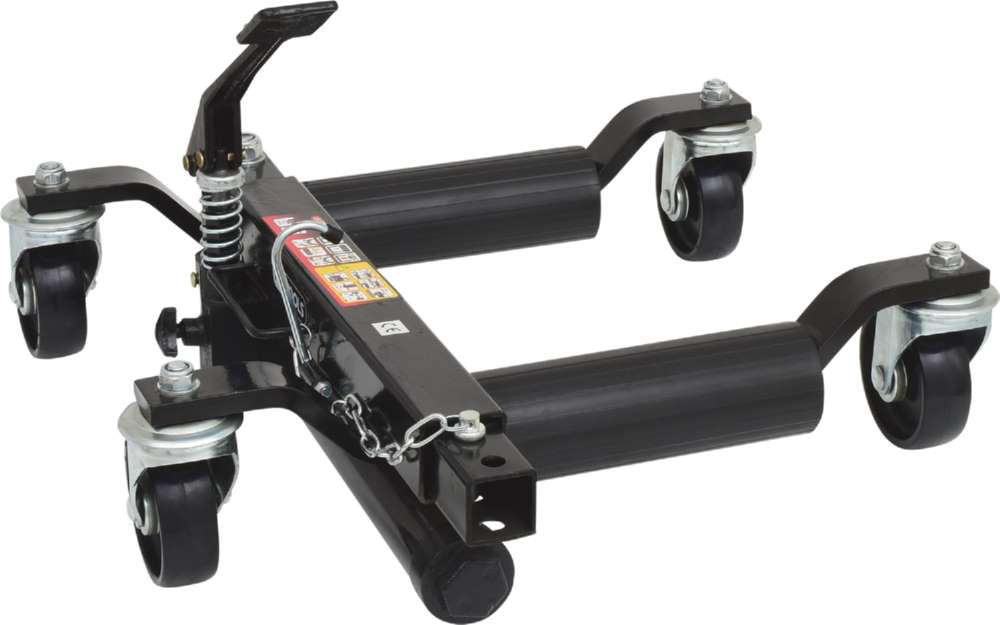 Produktbild KS Tools Hydraulische Rangierhilfe Auflagerollen aus Kunststoff Reifenbreite 228 mm
