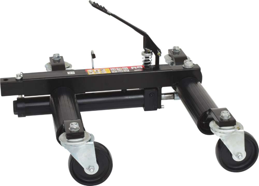 Produktbild KS Tools Hydraulische Rangierhilfe Auflagerollen aus Kunststoff Reifenbreite 228 mm bild 3