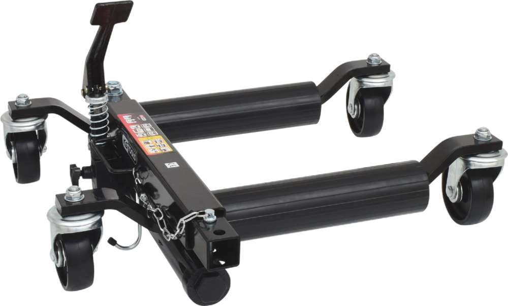 Produktbild KS Tools Hydraulische Rangierhilfe Auflagerollen aus Kunststoff Reifenbreite 305 mm