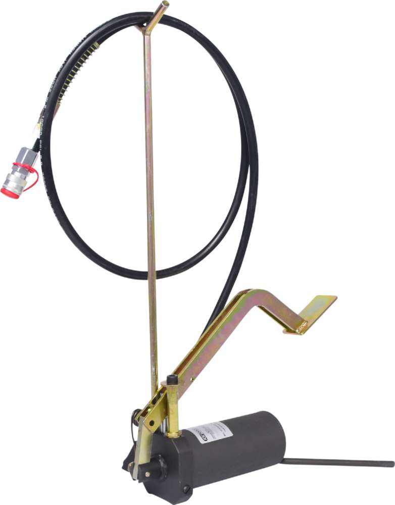 Produktbild KS Tools Hydraulischer Fußpumpen Satz 4 Teile Schlauchlänge 2200 mm