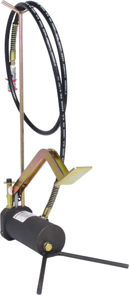 Produktbild KS Tools Hydraulischer Fußpumpen Satz 4 Teile Schlauchlänge 2200 mm bild 2