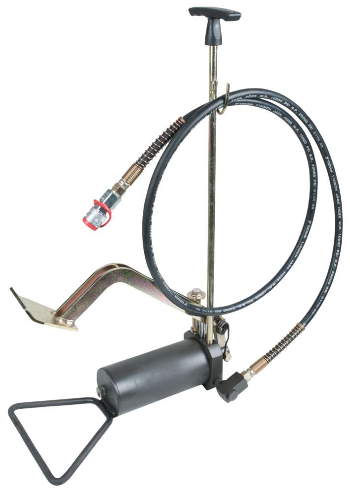 Produktbild KS Tools Hydraulischer Fußpumpen Satz 4 Teile Schlauchlänge 2200 mm bild 3