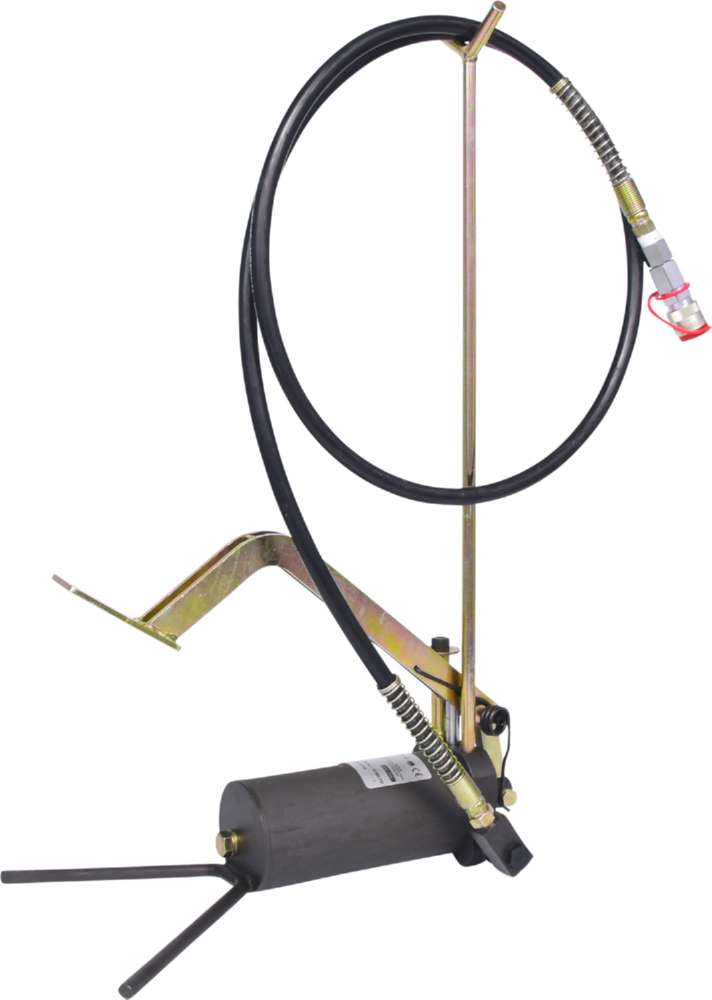 Produktbild KS Tools Hydraulischer Fußpumpen Satz 4 Teile Schlauchlänge 2200 mm bild 4