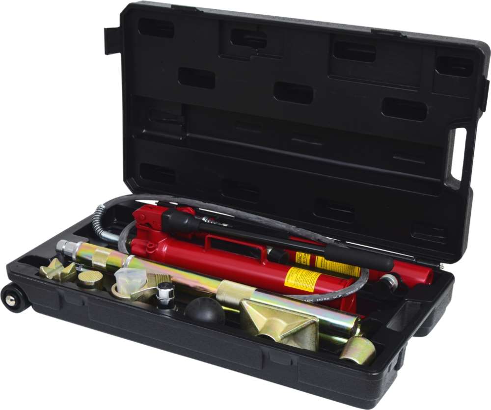 Produktbild KS Tools Hydraulischer KFZ-Richtwerkzeugsatz Tragkraft 10 t 17 Teile bild 1