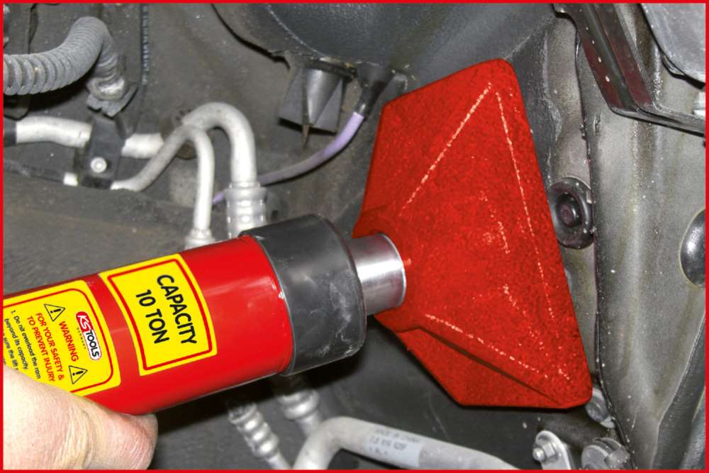 Produktbild KS Tools Hydraulischer KFZ-Richtwerkzeugsatz Tragkraft 4 t bild 7