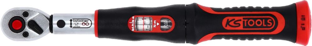 Produktbild KS Tools INFINITOOL Ratschen Drehmomentschlüssel 1/4 Zoll 1-5 Nm bild 3