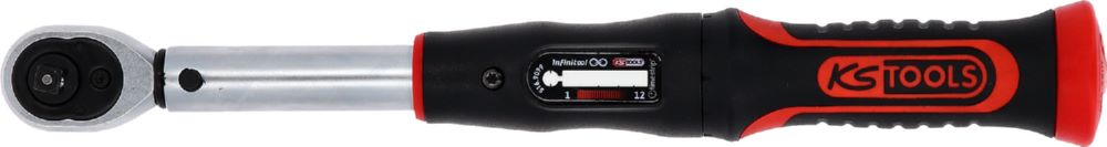 Produktbild KS Tools INFINITOOL Ratschen Drehmomentschlüssel 5-25 Nm 1/4 Zoll bild 4