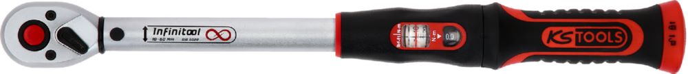 Produktbild KS Tools INFINITOOL Ratschen Drehmomentschlüssel 10-50 Nm 3/8 Zoll bild 3