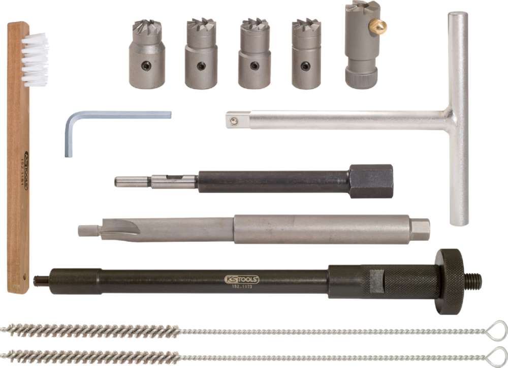 Produktbild KS Tools Injektoren Dichtsitz Reinigungs Satz 13 Teile bild 17