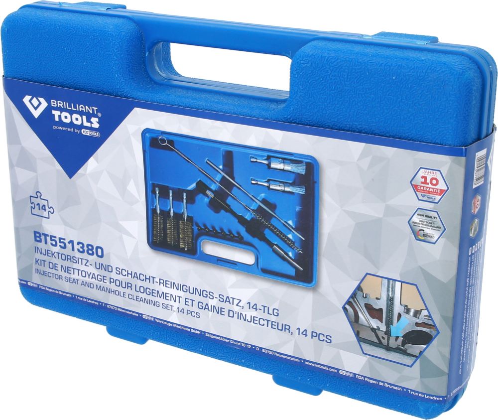 Produktbild Brilliant Tools Injektorsitz und Schachtreinigungssatz 14 Teile bild 6