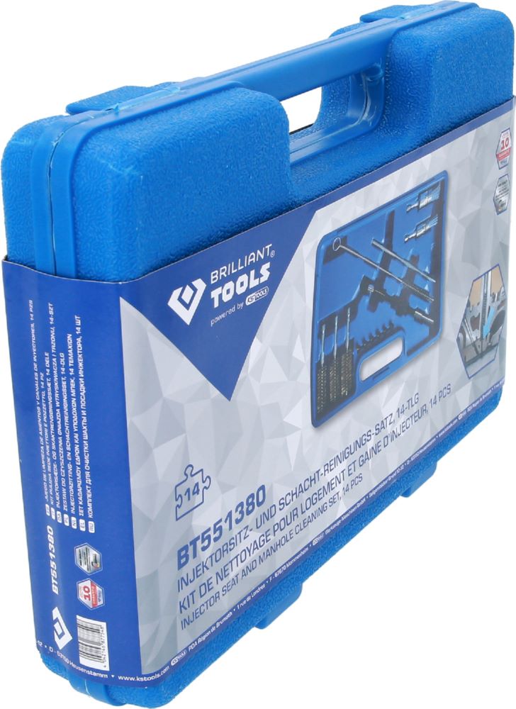 Produktbild Brilliant Tools Injektorsitz und Schachtreinigungssatz 14 Teile bild 9