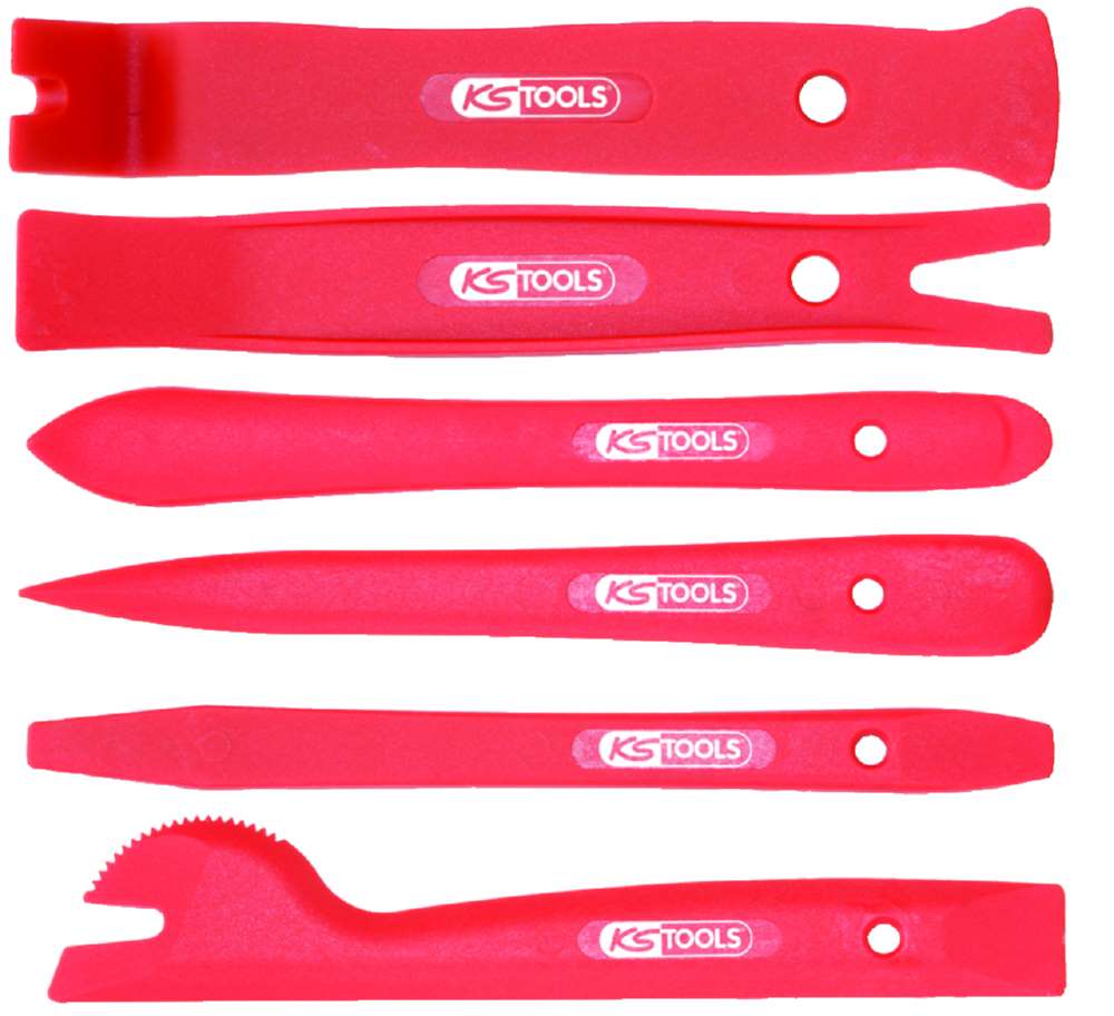 Produktbild KS Tools Innenraumverkleidungs Lösewerkzeug Satz 6 Teile Gesamtlänge 200 mm