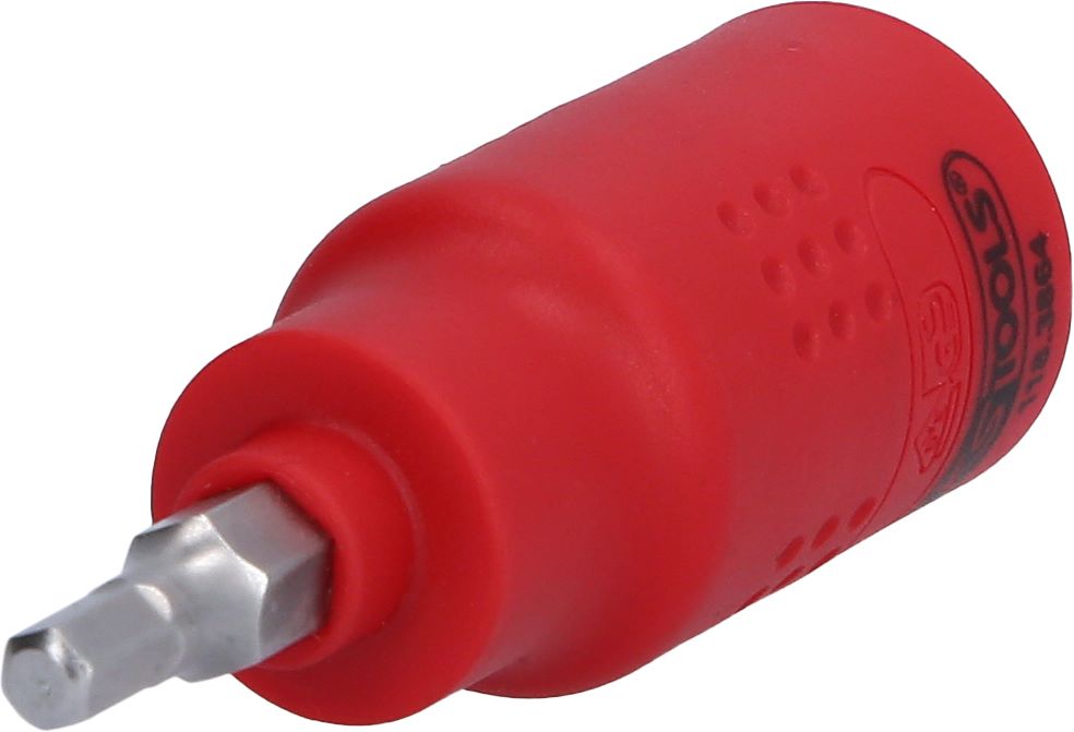 Produktbild KS Tools 3/8 Zoll Isolierte Bit Stecknuss Innensechskant 4 mm 60 mm lang