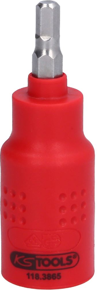 Produktbild KS Tools 3/8 Zoll Isolierte Bit Stecknuss Innensechskant 5 mm 60 mm lang bild 3