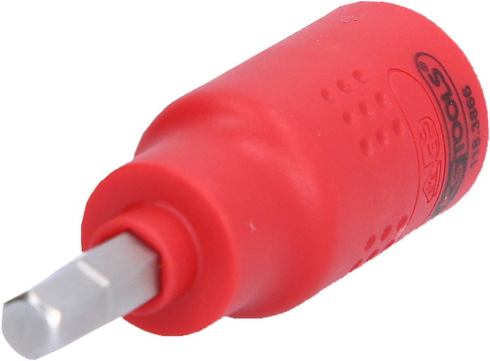 Produktbild KS Tools 3/8 Zoll Isolierte Bit Stecknuss Innensechskant 6 mm 60 mm lang