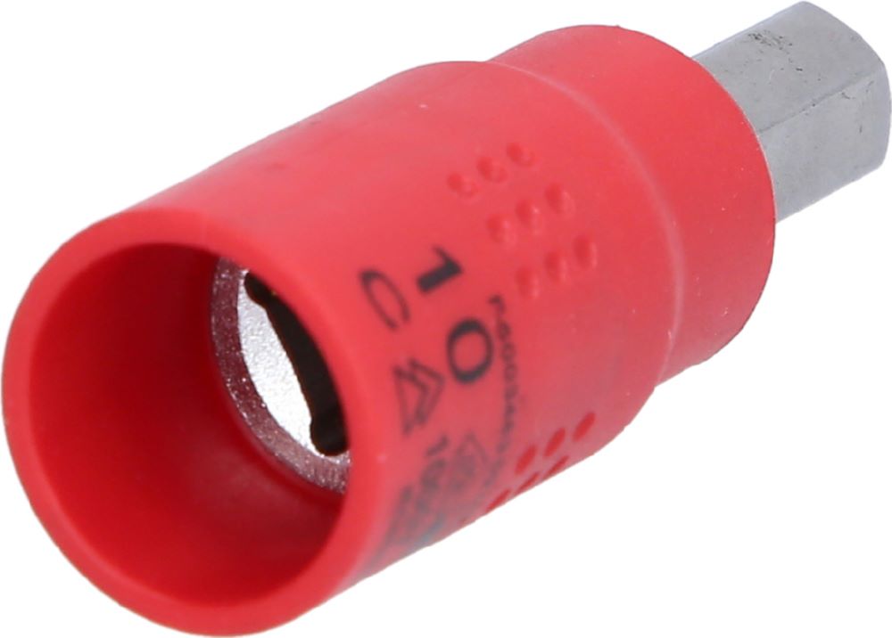 Produktbild KS Tools 3/8 Zoll Isolierte Bit Stecknuss Innensechskant 10 mm 60 mm lang bild 2