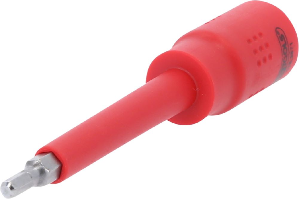 Produktbild KS Tools 3/8 Zoll Isolierte Bit Stecknuss Innensechskant 4 mm 122 mm lang