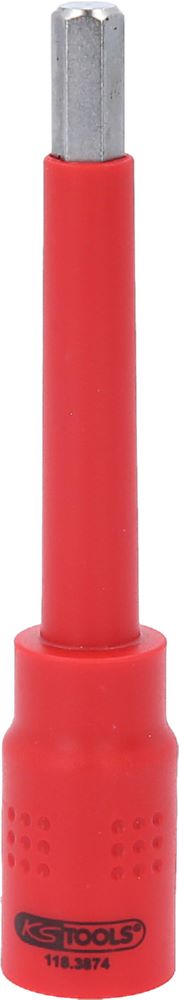 Produktbild KS Tools 3/8 Zoll Isolierte Bit Stecknuss Innensechskant 8 mm 122 mm lang bild 3