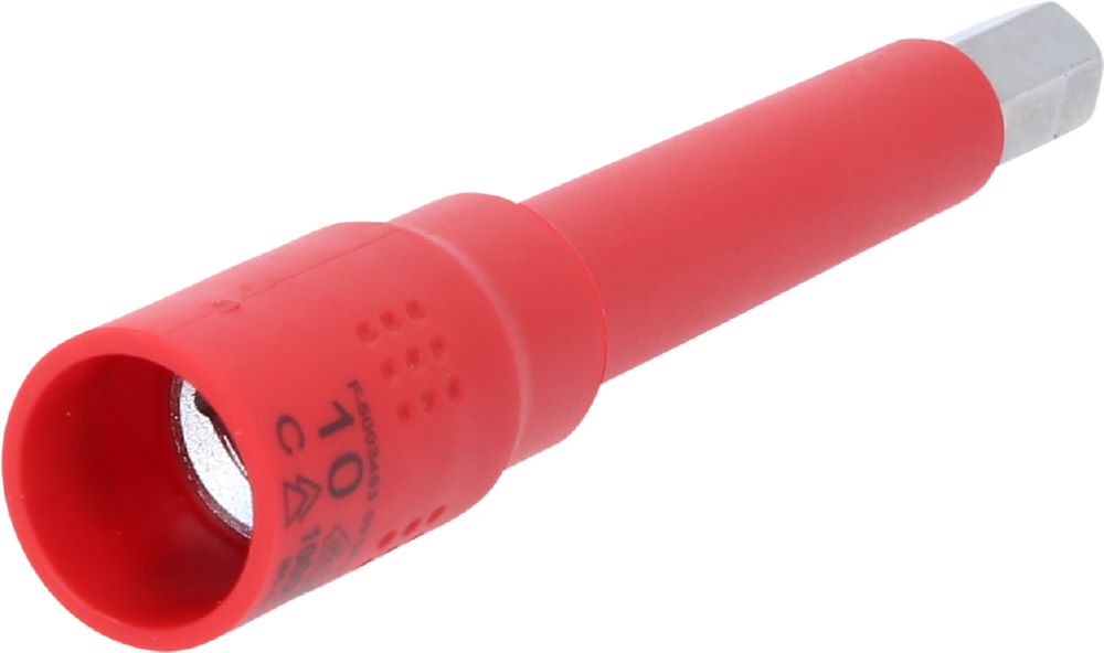 Produktbild KS Tools 3/8 Zoll Isolierte Bit Stecknuss Innensechskant 10 mm 122 mm lang bild 2