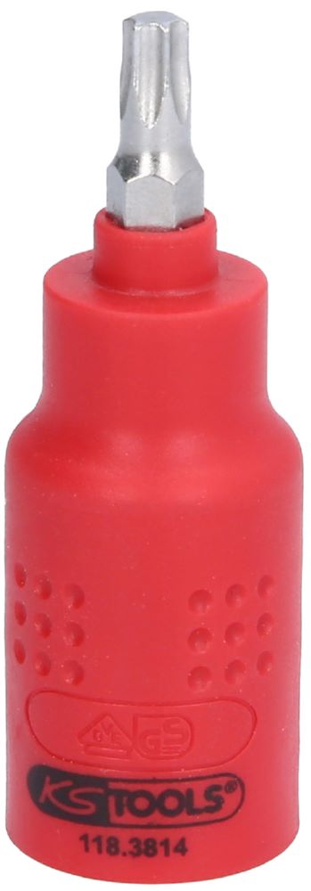 Produktbild KS Tools 3/8 Zoll Isolierte Bit Stecknuss Torx T27 60 mm bild 3