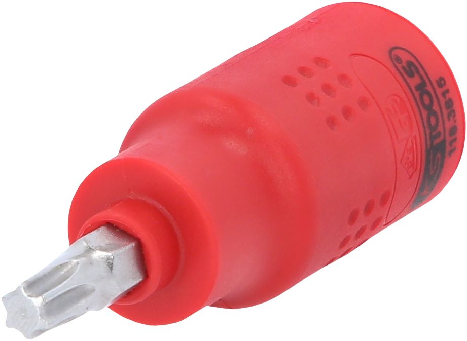 Produktbild KS Tools 3/8 Zoll Isolierte Bit Stecknuss Torx T30 60 mm