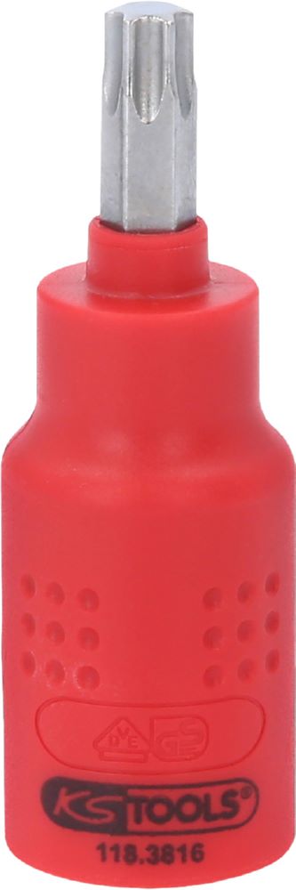 Produktbild KS Tools 3/8 Zoll Isolierte Bit Stecknuss Torx T40 60 mm bild 3