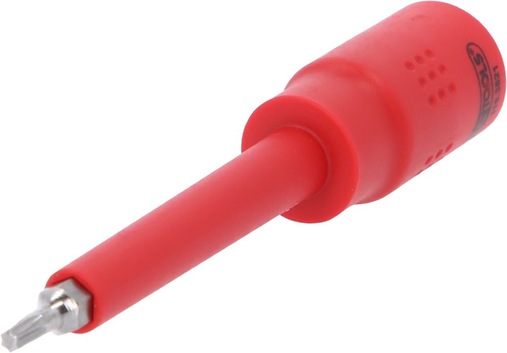 Produktbild KS Tools 3/8 Zoll Isolierte Bit Stecknuss Torx T15 122 mm bild 1