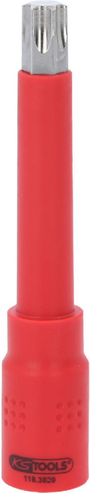 Produktbild KS Tools 3/8 Zoll Isolierte Bit Stecknuss Torx T55 122 mm bild 3