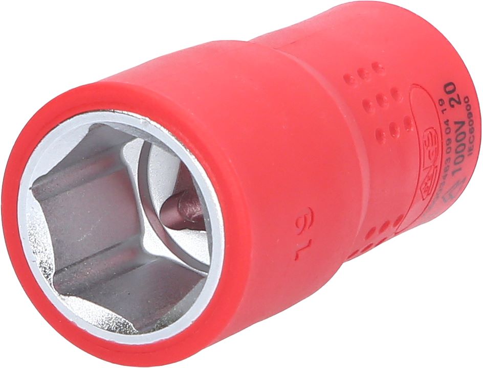 Produktbild KS Tools 1/2 Zoll Isolierte Stecknuss 19 mm