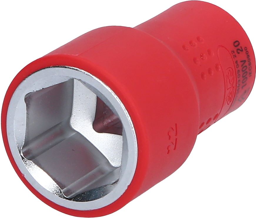 Produktbild KS Tools 1/2 Zoll Isolierte Stecknuss 22 mm