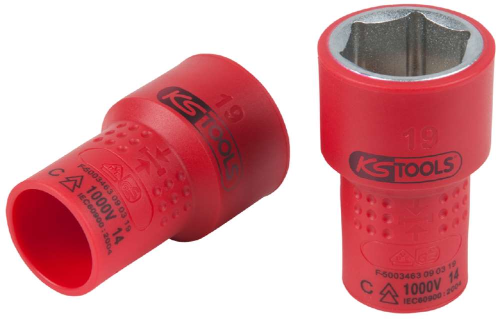 Produktbild KS Tools 3/8 Zoll Isolierte Stecknuss Schlüsselweite 16 mm