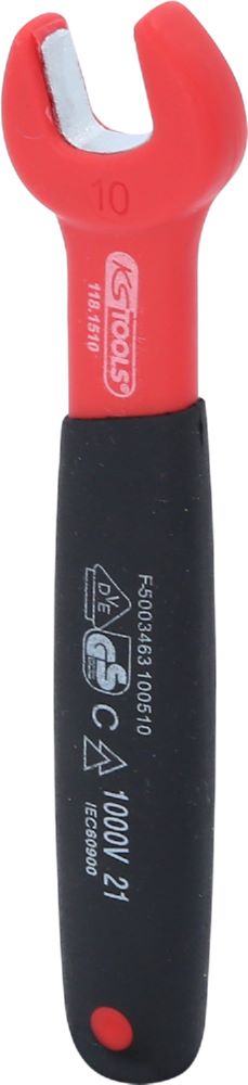 Produktbild KS Tools Isolierter Maulschlüssel 10 mm